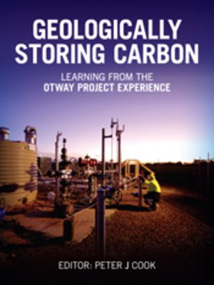 cover image of Geologically Storing Carbon